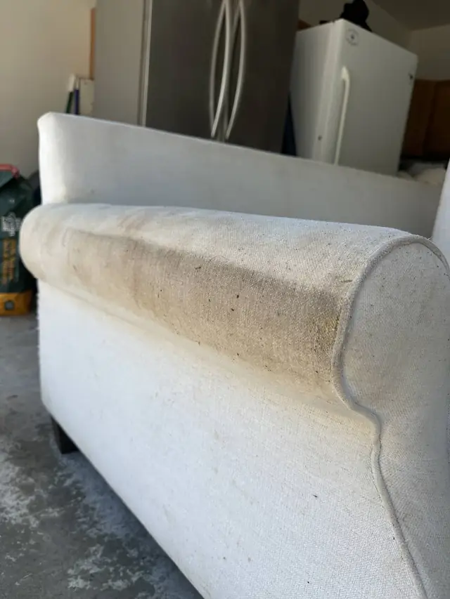 Couch cleaning before and after Atlanta GA — Factory Fresh LLC